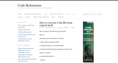Desktop Screenshot of coderef.3itech.co.uk